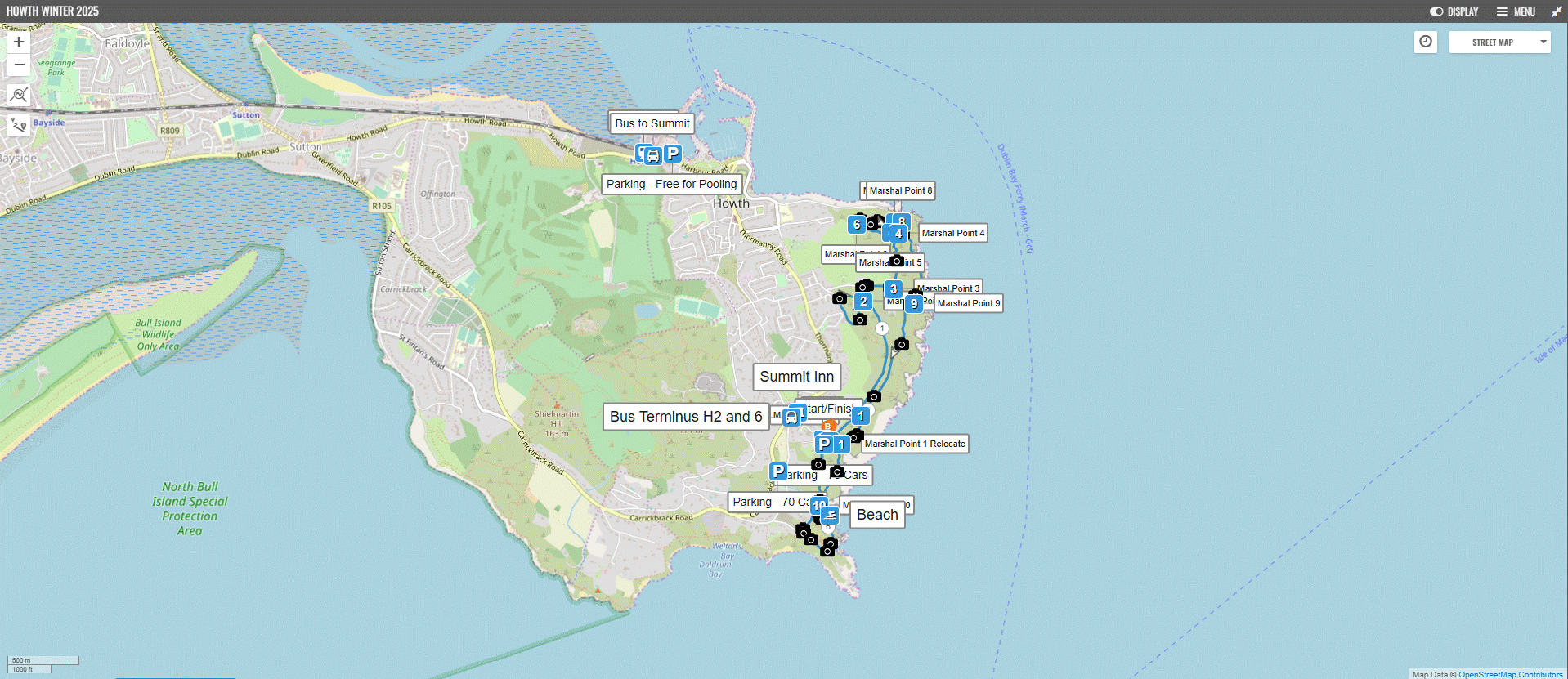 Event Location Map